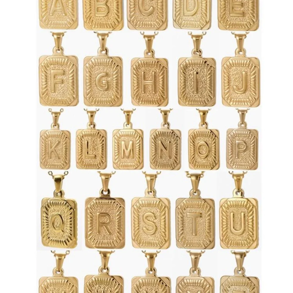 Luxe Golden [A] Bar Necklace - Picture 5 of 6